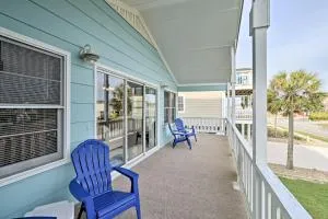 Pet-Friendly Second Row House Steps to Beach! - Varnamtown