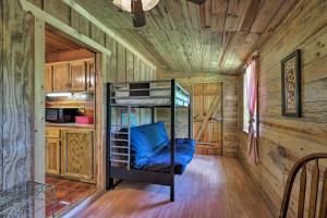 Secluded Cabin with Pond about 37 Mi to Gulf Coast!