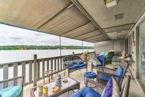 Apartment room in Lakefront Hot Springs Condo with Dock and Balcony