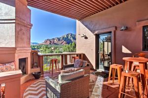 Furnished Patio & Views: West Sedona House!