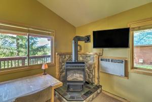 Trego Resort-Style Cabin with Lake,Trails and 40 Acres