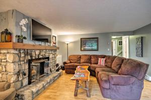 Condo with Furnished Deck - Walk to Sugar Mountain!