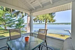 Waterfront Petoskey Cottage with Deck and Grill! - Alanson
