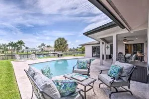 Canalfront Cape Coral Home with Private Dock! - Whiskey Creek