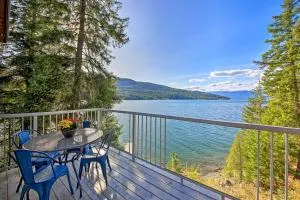 Lake Pend Oreille Home with Dock and Paddle Boards - Libby