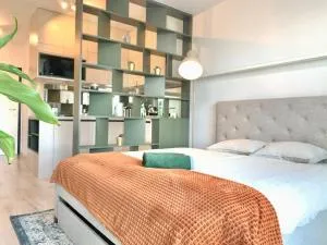 Luxury, bright Studio with parking and balcony in Bratislava center - Strohhüte