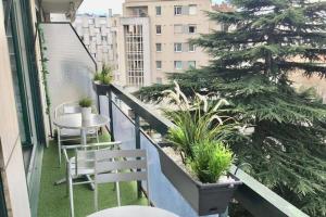 Appartements Le 27 - Appartement 3*** cosy a Lyon Parking : photos des chambres