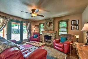 Holiday Home room in Cozy Home with Media Room - 11 Min Walk to Taos Plaza