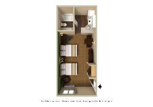 Room #51883013 room in Extended Stay America Suites - Raleigh - RDU Airport