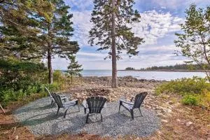 Oceanfront Prospect Harbor House with Deck, View - Prospect Harbor