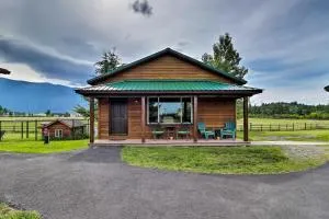 Cabin with Porch and View about 19 Mi to West Glacier - Columbia Falls