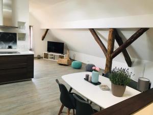 Apartmán Apartment - im sanierten Bauernhaus Senftenberg Německo