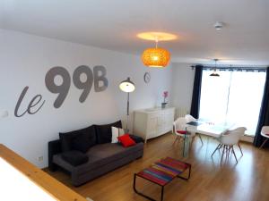Appartements le 99B Modern apartment queen size bed connected TV : photos des chambres