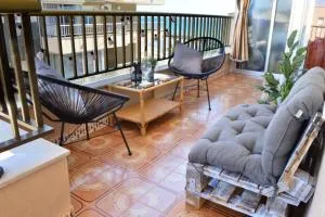 Seafront apt Amazing terrace 2 double & 2 single bed - Cunit