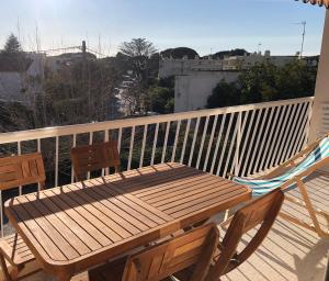 Appartement la Frégate avec terrasse à 100m de la plage