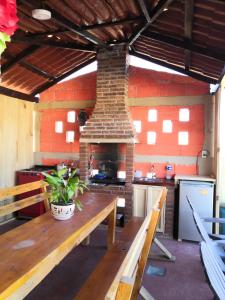 CABAÑA tipo habitación con PALAPA y Asador Planta Alta en Zacatlán