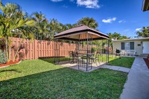 Centrally-Located Pompano Beach Escape with Gazebo! in Hollywood