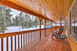 Bright and Cozy Duck Creek Cabin with Grill and Fire Pit - Duck Creek Village