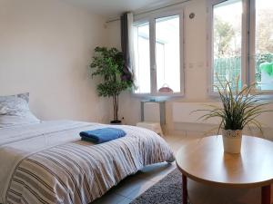 Appartements Studio de charme, 30' Paris, 5' Evry, 10' Orly : photos des chambres