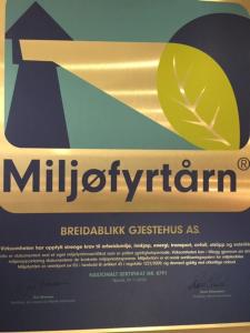 Breidablikk Guesthouse