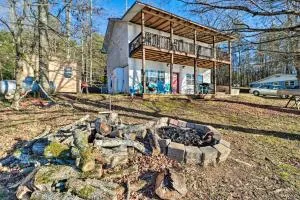 Lakefront Delta Cottage with Views, Canoe and Dock! - Wedowee