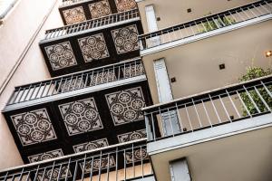 Deluxe Double Room with balcony and Garden View room in Georges Hotel Galata