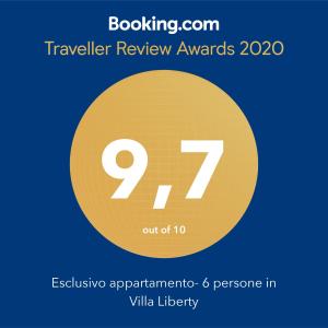 Esclusivo appartamento- 6 persone in Villa Liberty