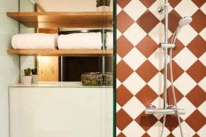 Premium Double Room with Balcony and City View room in Hotel Indigo Antwerp City Centre an IHG Hotel