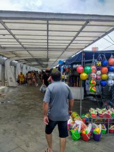 Vila Mirim-Pé na areia