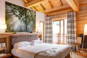 Double Room with Turkish Bath room in Chalet La Vigogne et Spa