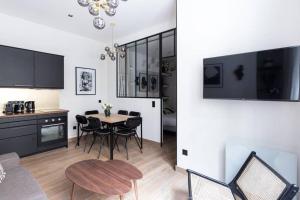 Appartements HSH Amsterdam St-Lazare Luxury & Design Apartment 6P-2BR : photos des chambres