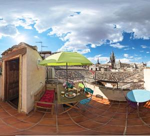 Casa Catedral - terraza privada con vistas en el corazón de Toledo
