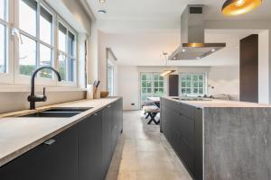 Big modern and bright villa near coast