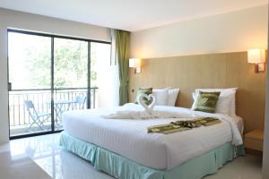 Studio apartments on a hill