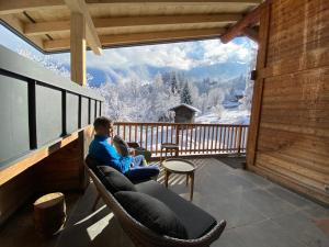 Appartements Chalet Mountain Vibes : photos des chambres