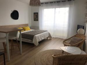 Appartements Studio neuf , a 2 pas de la plage et du port : photos des chambres