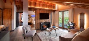 Suite room in Le Massif - The Leading Hotels of the World