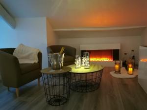 Appartements Les Sansonnets Appart & Spa : photos des chambres