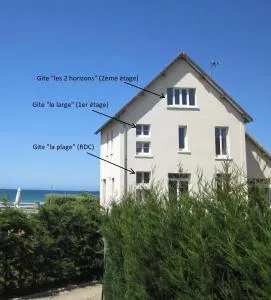 Gîtes en Normandie en FRONT DE MER à Asnelles , 3km d'Arromanches, 10km de Bayeux - 阿内勒