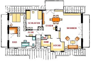 Komfortferienwohnung in ruhiger Lage mit 128qm in Grömitz