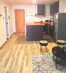 Departamento completo 43 mts2 (2 habs + 1 futón) - Centro Tomé - 5 personas max - Edificio Don Francisco - Juan Chico