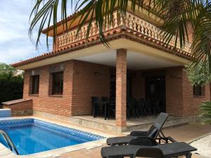 Pension Unique six bedroom villa with private pool Salou Spanien