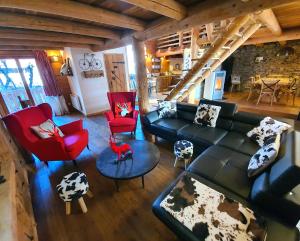 Chalets Cosy Lodge au pied de l'Alpe D'Huez Sport et Detente Jacuzzi Piscine Sauna Bar Billard : photos des chambres