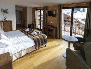 4 hvězdičkový apartmán Hôtel Prestige Odalys Le Chamois La Clusaz Francie