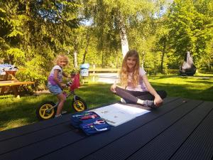 Ferienhaus direkt am See Mobilheim am Schönsee