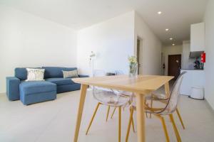 Rocha beach with a view to the marine