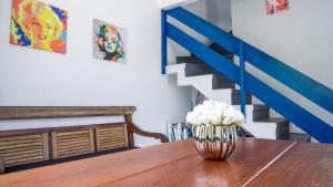 Casa VERDE - A 70 Metros da Areia da Praia dos Ingleses - 6 Pessoas