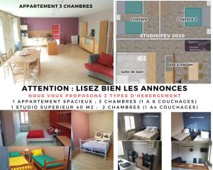 Appartements Chez les chtis de vayrac : photos des chambres