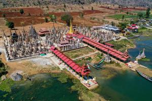 Maing Thauk Village, Inle Lake, Nyaung Shwe Township, Myanmar (Burma).