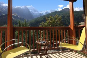 Appart'hotels Locations Appartements & Chalets - village Pieton, vue Glaciers : photos des chambres